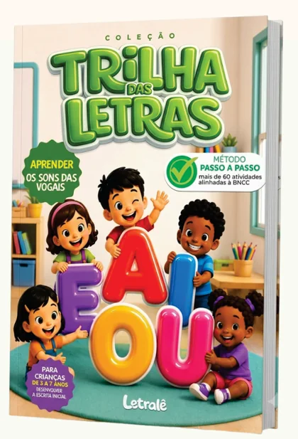 Capa do caderno 2: vogais