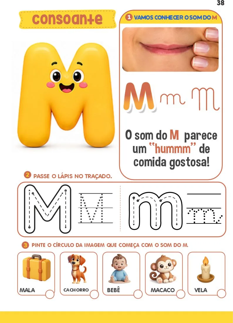 Atividade de consoantes